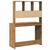 Radni stol s policama boja hrasta artisan 102x45x148 cm drveni
