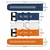 Pass-Fit pašček Tech-Protect IconBand Garm. Fenix 3/5X/6X/7X - oranžen