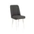 Hanah Home Trpezarijska stolica Vina Sandalye 47x89x46cm Belo-Antracit