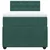 Vidaxl Box spring postelja z vzmetnico temno zelena 80x200 cm žamet