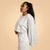 GymBeam Women‘s Bliss Cropped Sweatshirt Grey - BeastPink XS