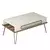 Hanah Home Klub sto Ekol 105x45,8x56cm Krem