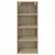Vidaxl Viseča omarica Sonoma hrast 40 x 29,5 x 100 cm Konstruiran les