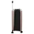 Kofer ružičasto zlatna 43 x 27 x 66 cm ABS plastika