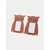 Sinsay - Okviri za slike 2-pack - braon