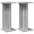 Stalak za biljke 2 pcs Sivi Sonoma 25 x 25,5 x 60,5 cm