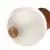 LED zidna lampa FLORES 2xLED/5W/230V zlatna/braon