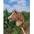 BB Hobby Horse Srednji Premium Pal Horse Rjava Svetlo kostanjeva A4