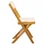 Vanjske bistro stolice 8 pcs Krem bijela 40 x 53 x 80 cm