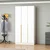Hanah Home ormar Alin 21030, 105 cm, beli / hrast