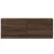 Zidni TV ormarić LED smeđa boja hrasta 100x31x38 cm