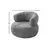 Atelier del Sofa Fotelja Roma, 100 x 85 x 90 cm, Tamnosiva