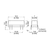 Reed relej DIP05-2A72-21L (5V, 2xR)