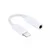 FAST ASIA Adapter Lightning (M) na 3,5mm stereo (F) 10cm beli