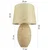 Opviq Stona lampa YL736, 28x22x50 cm, Bež