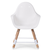 Childhome Visoki stol za hranjenje Evolu Natural/White