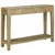 Konzolna stolica s ladicama Prirodna siva 110 x 30 x 80 cm