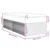 Vidaxl Box spring postelja z vzmetnico temno modra 100x200 cm žamet
