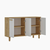 HANAH HOME Komoda Venedik Sapphire Oak White