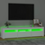 Den TV omarica z LED lučkami bela 180x35x40 cm