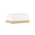 Venture Design Tabure Ivy 100x70x45 cm Bela