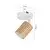 Brilagi - Zidna spot svetiljka MODERN WOOD 1xGU10/8W/230V drvo/bela