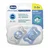 Chicco laža Micro,silikon,0-2m,plava,2kom