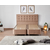 Hanah Home Dušek, baza i uzglavlje za bračni krevet Latte 150 x 200cm