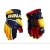 Hokejske rokavice Bauer Vapor 3X Navy/Gold Intermediate 12 palcev