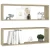 Greatstore Stenske police kockaste 2 kosa sonoma hrast 80x15x26,5 cm