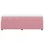 Vidaxl Box spring postelja z vzmetnico roza 90x190 cm žamet
