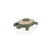 Silikonski leseni grizalo Turtle, Forest Green