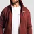 GymBeam Zone Zip Up Hoodie Cherrywood
