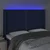 LED uzglavlje plavo 147 x 16 x 118/128 cm od tkanine