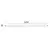 LED fluorescentna cev T8 G13/18W/230V 3000K 120 cm