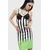 Ženska obleka KILLSTAR - Beetlejuice - Distressed Stripe - KSRA012108