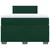 Vidaxl Box spring postelja z vzmetnico temno zelena 120x200 cm žamet