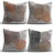 Aberto Design Set dekorativnih jastučnica ASR-plw4-14, 43 x 43 cm, 4 komada, Višebojne