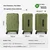 Bromen Bags Kofer, 50.8 cm, Zeleni