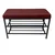 Hanah Home cipelarnik Lotus, 30 cm, bordo