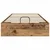 Otomanski krevet s pohranom Staro drvo 203 x 90 x 25 cm