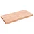 Zidna polica svjetlosmeđa 120x60x(2-6) cm obrađena hrastovina