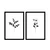 Wallity Slika 2Psctciz-010, 2 dela, 74 x 51 cm
