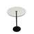 Hanah Home Klub sto Social 40x50x40cm Crni