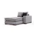 Atelier del Sofa Ugaona garnitura Lena 94x85x296cm Svetlosiva