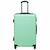 VIDAXL trdi potovalni kovček ABS, mint zelen