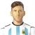 Bandotoys: Figura nogometaša - Argentina, Lionel Messi