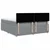 Vidaxl Box spring postelja z vzmetnico svetlo siva 200x200 cm blago