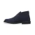 Clarks za moške. 26168085 Škornji Desert Bt Evo Navy (45), Ravna stran, Semiš, Čipke, Priložnostno, Mornarica