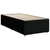 Vidaxl Box spring postelja z vzmetnico črna 80x200 cm blago
